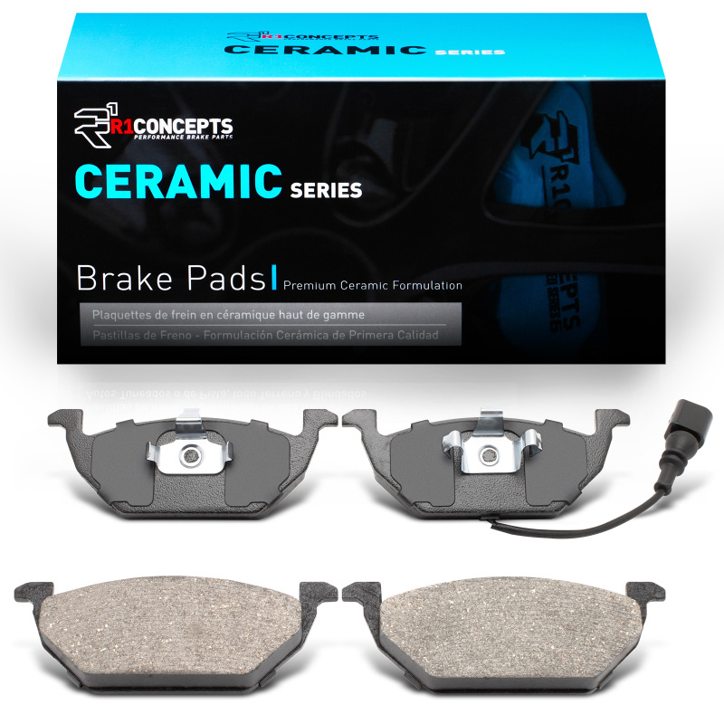 Volkswagen Beetle Brake Pads - Front - R1 Concepts - Ceramic - `99-`10